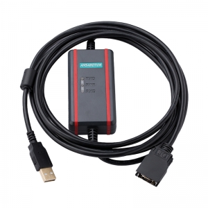 适用欧姆龙CS CJ CQM1H系列PLC数据下载线USB-CN226