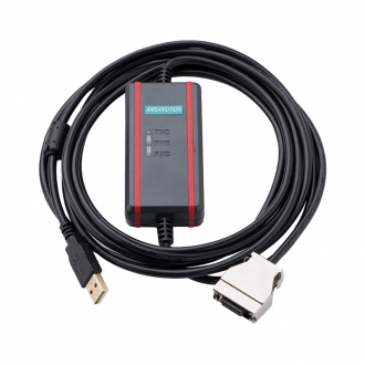 适用欧姆CPM1A/CPM2A/CQM1/CPM1/C200HE等系列plc编程电缆USB-CIF02