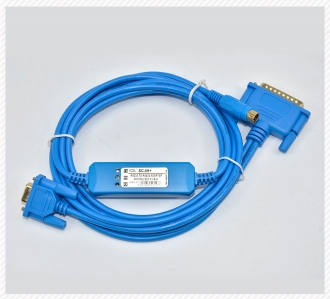 适用三菱FX/A系列PLC串口RS232编程电缆SC-09