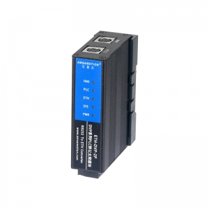 适用台达DVP编程口扩展PLC转以太网工业通讯模块ETH-DVP-2P