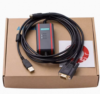 艾莫迅适用LG PLC编程电缆 LS XBC XBM K7M系列数据线USB-LG-XGB
